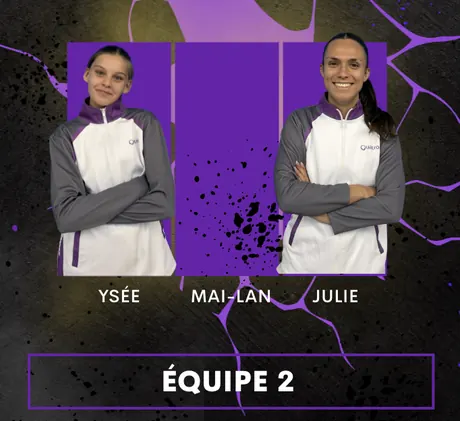 Équipe 2 — Ysée · Julie · Mai-Lan